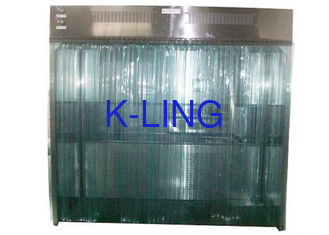 SS 304 Sheets Dispensing Booth With PVC Curtain Door HEPA Filter