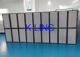 Galvanized Steel Frame HEPA Filter With Aluminum Foil Separator