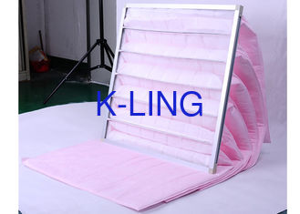 Melt Blown Synthetic F7 To F9 Bag Filter Good Performance