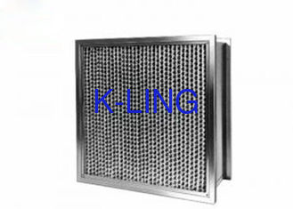 Customized Size Rigid Hepa Air Filter 99.99% High Efficiency For Rated Industrial