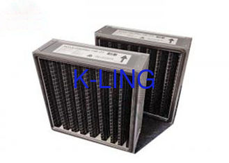 Activated Carbon V Bank Filter Pleated Panel Thickness 1" 2" 4" Customized Size