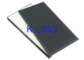 Black OEM Panel Activated Carbon HEPA Air Purifier Filter