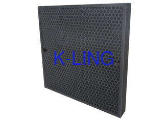 Panel Activated Carbon Primary Air Filter Aluminum / SUS 304 Frame Pre Filter