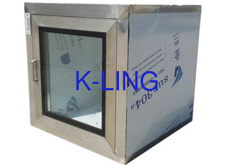 Pharmaceutical Cleanroom Static Pass Box With Stainless Steel 304