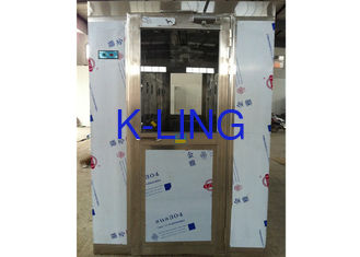 Auto Far Infrared Sensor Stainless Steel Air Shower Room For Seafood Workshop