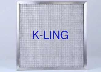 High Temperature Resistant Pleated Panel Air Filters Resist Of 300 Degrees Celsius