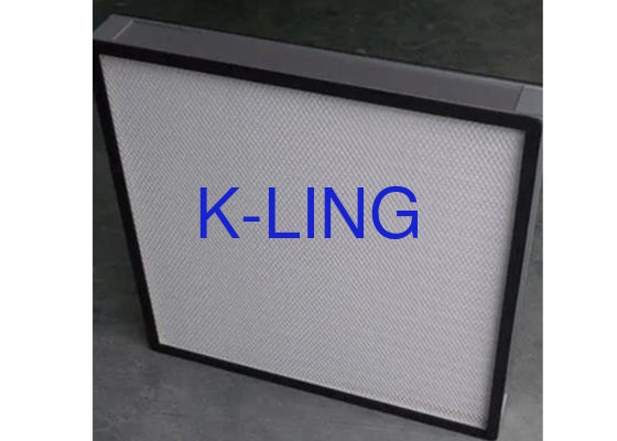 24x24 Inch Mini Pleat HEPA Air Filter with Aluminum Frame and H12-H14 Efficiency for Air Purification