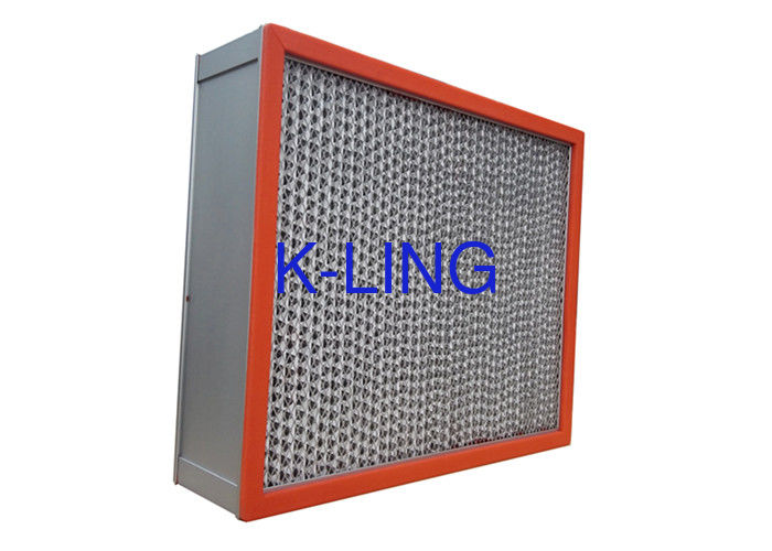High Efficiency HEPA Filter In Pharma Industry With SUS304 Frame Air