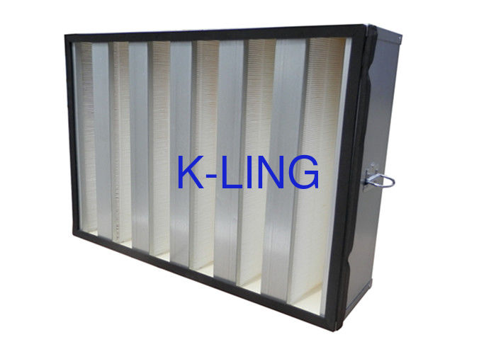 Compact Industrial HEPA Air Filter For Cleanroom HVAC System 592 X 490