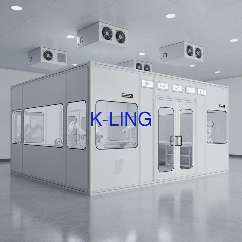 Customizable Modular Cleanroom for ISO 5-8 Standards