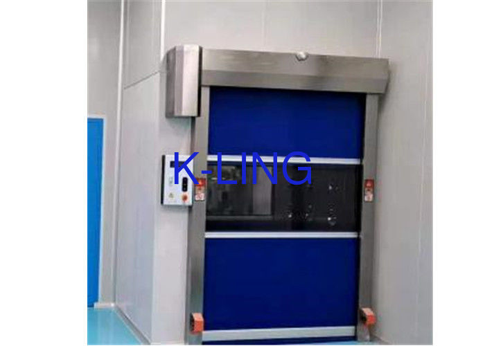Remote Control Clean Room Air Shower Tunnel With Fast Speed PVC Rollers