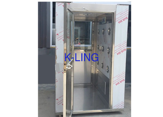 Automatic Blowing Cleanroom Air Shower AC 220V 50HZ  SUS 304