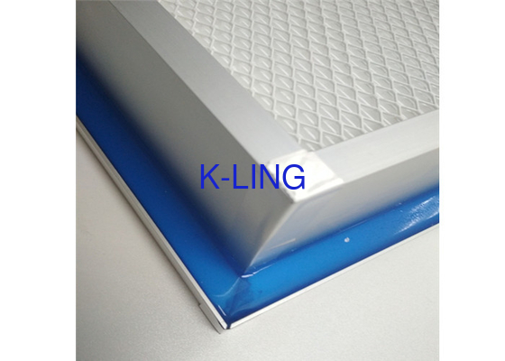 H14 Side Gel Seal Mini Pleat HEPA Air Filter Box Aluminum Frame