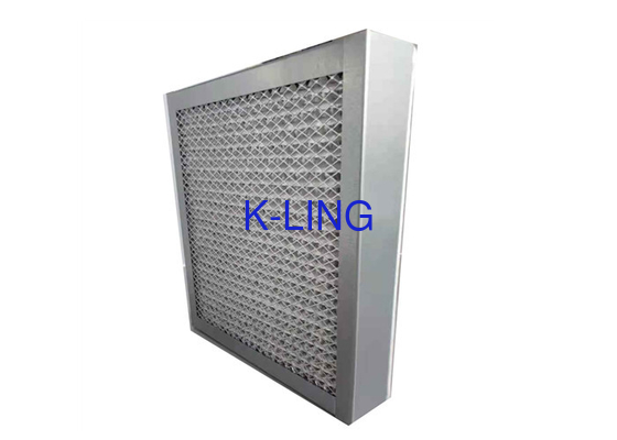 H13 H14 HEPA Air Filter Aluminium Frame Separator High Capacity Box Style