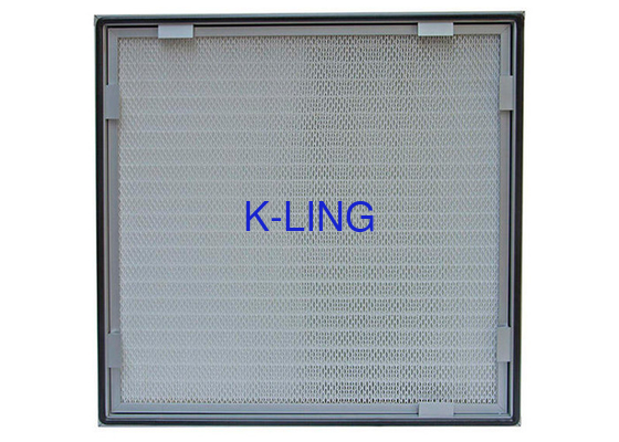 Fiberglass Fiber H13 Air Filter With DOP Test Port Clean Room DOP HEPA Filter