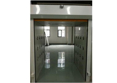 U Type Air Shower Tunnel Two Row Persons 3 Sides Blowing For Decontamination Project