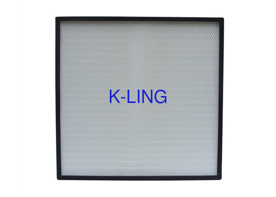 AHU Aluminum Frame Mini Pleated Air Filter H13 H14 HVAC Industry HEPA Filter