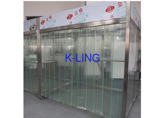 Stainless Steel Frame Modular Clean Booth FFU Clean Room Equipment Class 100