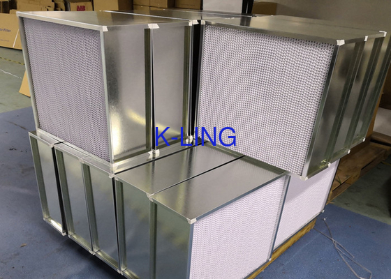 H13 Efficiency Customized HEPA Air Filter With Glass Fiber Air Filter Paper