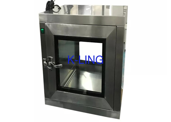 Airproof Cleanroom Pass Box Stainless Steel Static Electronic Or Mechanical Interlock Pass Box