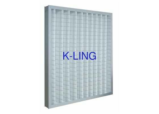 V Shape Pleat Big Dust Holding Capacity Panel Pre Air Filters G1 G3 Efficiency