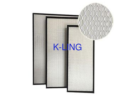 Mini Pleat HEPA Air Filter For Cleanroom Equipment HEPA Purifier Replacement