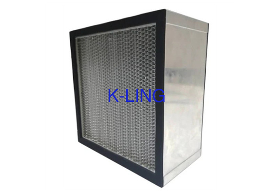 SUS 304 Frame Deep Pleated H13 Filter With Low Pressure Drop