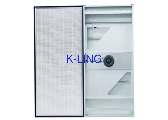 220VAC 50Hz Standard Size Fan Filter Unit Galvanized Sheet For Clean Room