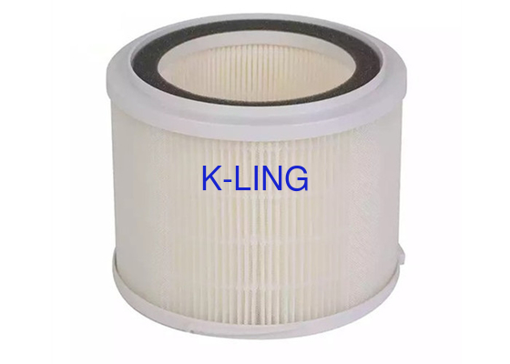 Clean Room Customized HEPA Cylinder Air Filter Media Low Resistance