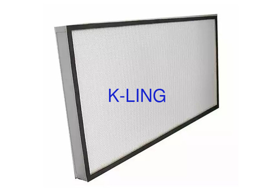 Mini Pleated HEPA air Filter Without Separator For Fan Filter Unit Replacement