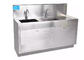 304 Stainless Steel Hospital Surgical Wash Basin Multi Person Seats
