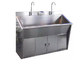 Stainless Steel Hospital Medical Wash Basin With Foot Operated Sensor