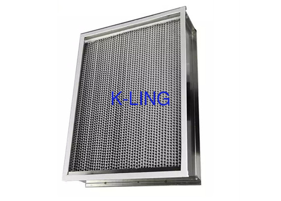 0.3 Micron H13 H14 Heat Resistant HEPA Air Filter For Pharmaceutical