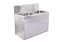 Hospital Hand Washing Sink Cabinet 304 Stainless Steel For Disinfection