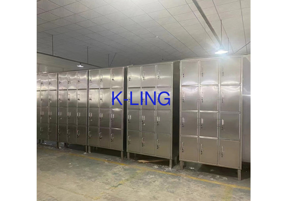 Stainless Steel 304 Key Locker Clean Room Equipments 0.14cbm Medical Cabinet