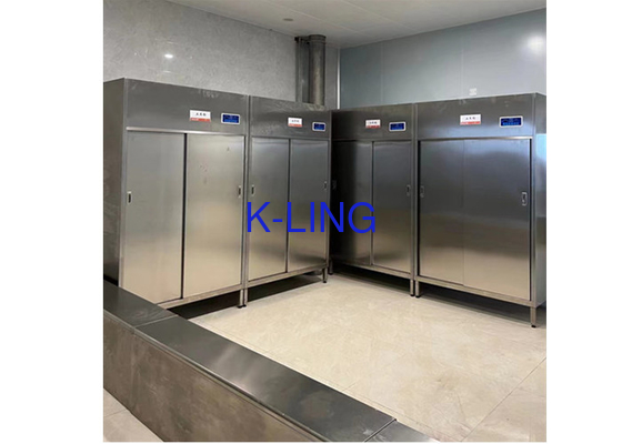 Vertical Laminar Flow Clean Room Equipments Clothes Cabinet 65dB