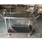 Clean Room Stainless Steel Mobile Transfer Cart With Four Truckles