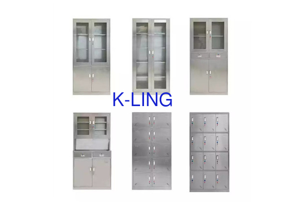 201 Stainless Steel Western Medicine Cabinet Medical Instrument Storage Cabinet Full Welding