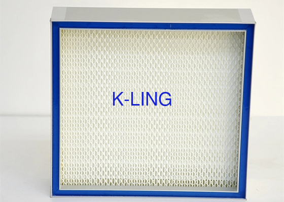 Customized L Type Side Gel Seal HEPA ULPA Filters For Clean Room Equipments