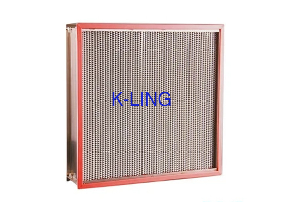 260 Degree High Temperature Pleated Air Filter HEPA Separator Filter