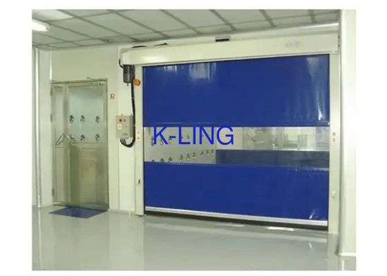 Clean Room Passageway Air Shower Tunnel With PVC Rolling Door 25m/S Speed