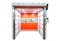 Pharmaceutical Class 1000 Cleanroom Air Shower With Rapid Rolling PVC Door