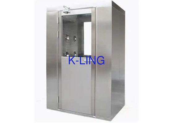 Customized Powerful Cleanroom Air Shower Stainless Steel Easy Installation