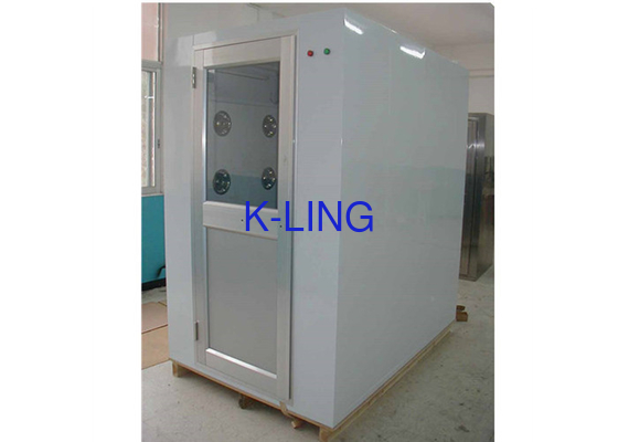 Customized Low Consumption Cleanroom Air Shower With Electronic Interlock