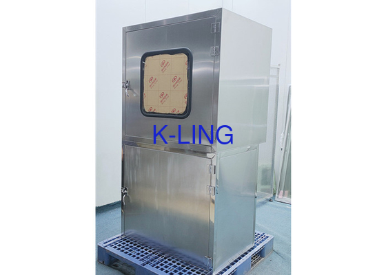 Cusmoter Customized Stainless Steel 304 Cleanroom Pass Box With Tool Cabinet