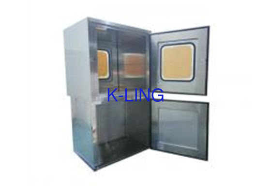 Cusmoter Customized Stainless Steel 304 Cleanroom Pass Box With Tool Cabinet