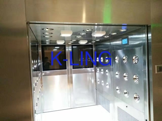 IP54 HEPA Filter Stainless Steel Air Shower Tunnel Customized Size