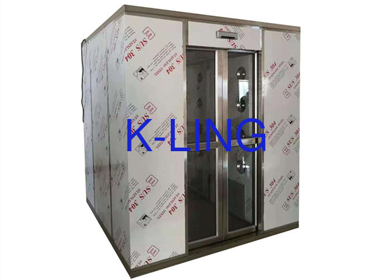 High Performance Clean Room Air Shower Room With 20-25C Temperature 2000Pa Air Pressure