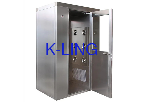 60DB Cleanroom Air Shower Tunnel Temperature Control For Controlled Environments