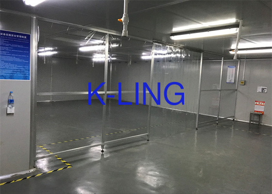 Temperature 20-25C Module Cleanroom Customized For Industry High Performance